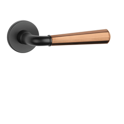 Kľučky na okrúhlych rozetách Kombinovaný APRILE