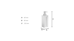 Dávkovače mydla Strieborný SMEDBO