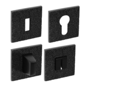 Rozeta ku kľučke TI - ROZETA - HR 5S T3 CIM - čierna matná (153) | MP-KOVANIA.sk