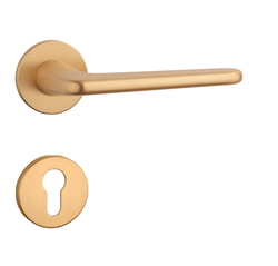 Kľučky na okrúhlych rozetách Zlatý APRILE