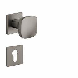 Madlá priame na rozetách Sivý APRILE