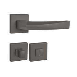 Kľučky na hranatých rozetách Hnedý FROSIO BORTOLO