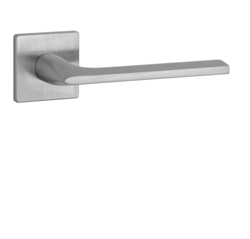 Kľučky na hranatých rozetách Strieborný APRILE