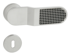 Kľučka na dvere MI - ICE 5 GUMA - R CHM - chróm matný (CS) | MP-KOVANIA.sk