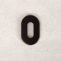 Úzke oválne rozety Čierny NUDA - VERUM ITALY