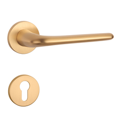 Kľučky na okrúhlych rozetách Zlatý APRILE