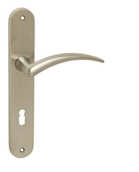 Kľučky na oválnych štítoch Strieborný Ghidini