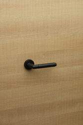 Kľučky na okrúhlych rozetách Čierny LINEA CALI