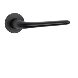 Kľučky na okrúhlych rozetách Čierny APRILE