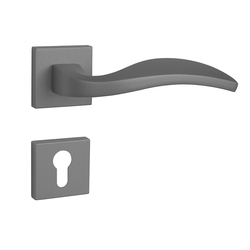 Kľučky na hranatých rozetách Sivý FROSIO BORTOLO