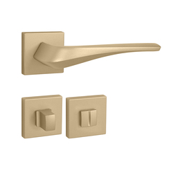 Kľučky na hranatých rozetách Zlatý FROSIO BORTOLO