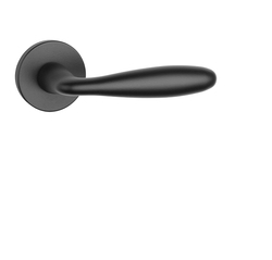 Kľučky na okrúhlych rozetách Čierny APRILE