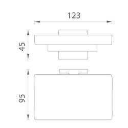 Misky na mydlo / mydlovničky Strieborný SMEDBO