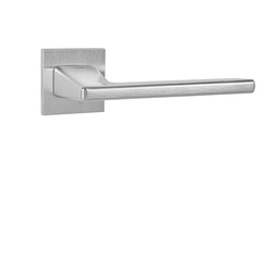 Kľučky na hranatých rozetách Strieborný Tupai