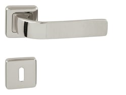 Kľučka na dvere MI - SUN 1 - HR NIL/NIM.LL - nikel lesklý/nikel matný (NSNL/NLV) | MP-KOVANIA.sk