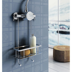 Košíky do sprchy Strieborný SMEDBO