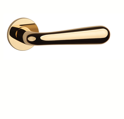 Kľučky na okrúhlych rozetách Zlatý APRILE