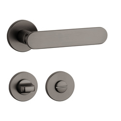 Kľučky na okrúhlych rozetách Sivý APRILE