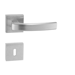 Kľučka na dvere FO - GABRI - HR CHM - chróm matný (C02) | MP-KOVANIA.sk