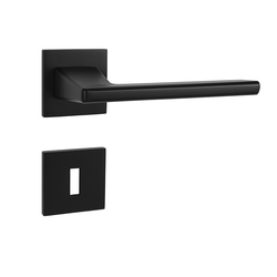 Kľučka na dvere TI - JUNIOR - HR 4140Q 5S CIM - čierna matná (153) | MP-KOVANIA.sk