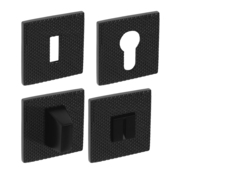 Rozeta ku kľučke TI - ROZETA - HR 5S T2 CIM - čierna matná (153) | MP-KOVANIA.sk