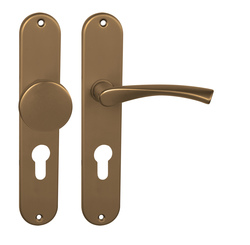 Kľučky na oválnych štítoch Bronzový BA