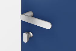 Minimalistické kľučky bez rozety na interiérové dvere Strieborný NUDA - VERUM ITALY