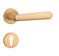 Kľučky na okrúhlych rozetách Zlatý APRILE