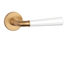 Kľučky na okrúhlych rozetách Kombinovaný APRILE