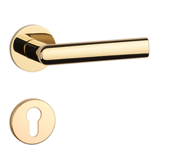 Kľučky na okrúhlych rozetách Zlatý APRILE