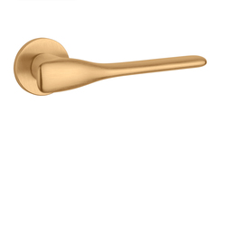 Kľučky na okrúhlych rozetách Zlatý APRILE