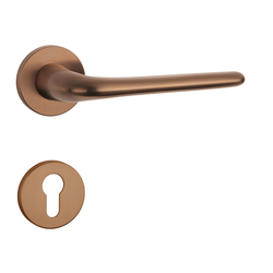 Kľučky na okrúhlych rozetách Medený APRILE