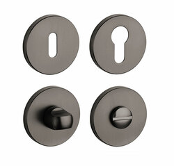 Rozeta ku kľučke AT - ROZETA - R 7S GRM - grafit matný (MSB) | MP-KOVANIA.sk