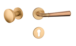 Kľučky na okrúhlych rozetách Kombinovaný APRILE