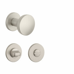 Gule priame na rozetách Strieborný APRILE