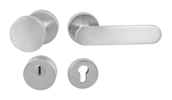 Bezpečnostné kovanie TI - CUBO/NELA - R 3233/4158 CHM - chróm matný (96) | MP-KOVANIA.sk