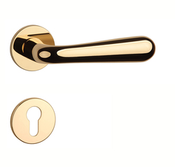 Kľučky na okrúhlych rozetách Zlatý APRILE