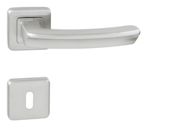 Kľučky na hranatých rozetách Strieborný Mariani