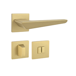 Kľučky na hranatých rozetách Zlatý Tupai