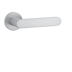 Kľučky na okrúhlych rozetách Strieborný APRILE