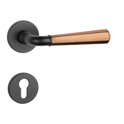 Kľučky na okrúhlych rozetách Kombinovaný APRILE