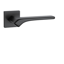 Kľučky na hranatých rozetách Čierny APRILE