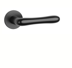 Kľučky na okrúhlych rozetách Čierny APRILE