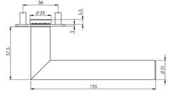 Kľučky na hranatých rozetách Čierny Griffwerk