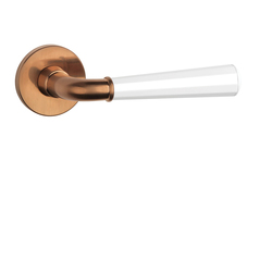 Kľučky na okrúhlych rozetách Kombinovaný APRILE