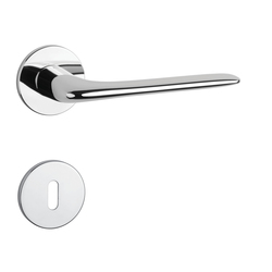 Kľučka na dvere AS - VIOLA - R 5S CHL - chróm lesklý (LC) | MP-KOVANIA.sk