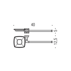 Dávkovače mydla Strieborný COLOMBO