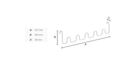 Vešiaky a háčiky  Strieborný SMEDBO