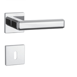 Kľučka na dvere AS - RAFLESIA - HR 7S CHL - chróm lesklý (LC) | MP-KOVANIA.sk