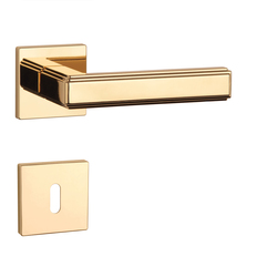 Kľučka na dvere AS - RAFLESIA - HR 7S ZLL - zlatá lesklá (LG) | MP-KOVANIA.sk